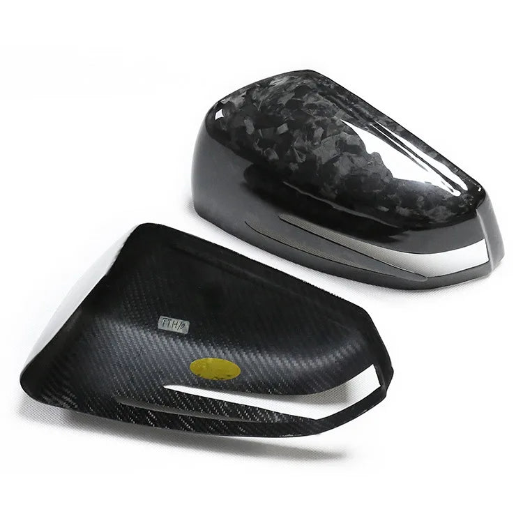 Car W204 W212 Carbon Fiber Replacement Rearview Mirror Shell  Protective Cover Housing for Mercedes-Benz W204 W212 CLA GLA
