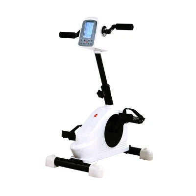 Electronic Portable Mini Bike Pedal Exercise Machine LCD Display Mini Cardio Exercise Bike Pedal for Arm/leg for Elderly
