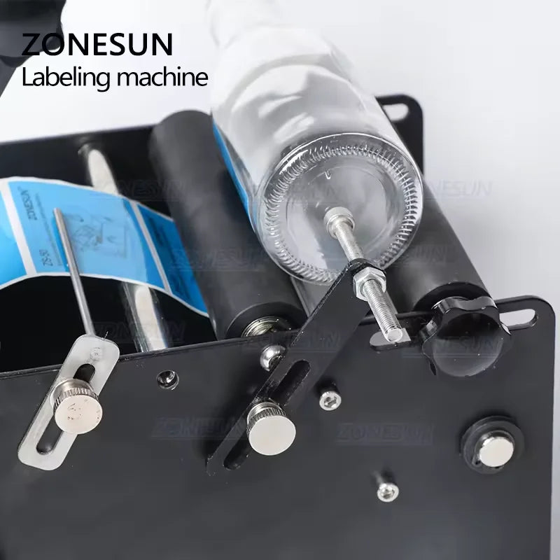 ZONESUN ZS-50P Manual Round Bottle Labeling Machine