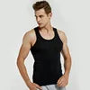 160 GSM Running Compression Gym Workout Stringer Muscle Tank Top Sweat Proof 100% Cotton Undershirt for Men
