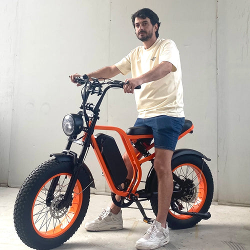 52v Emtb Retro 1200W 20AH Electric Bicycle Cycle Road Dirt Fat Tire E Bike 20" * 4.0 Ebike Electric Mountain Bike