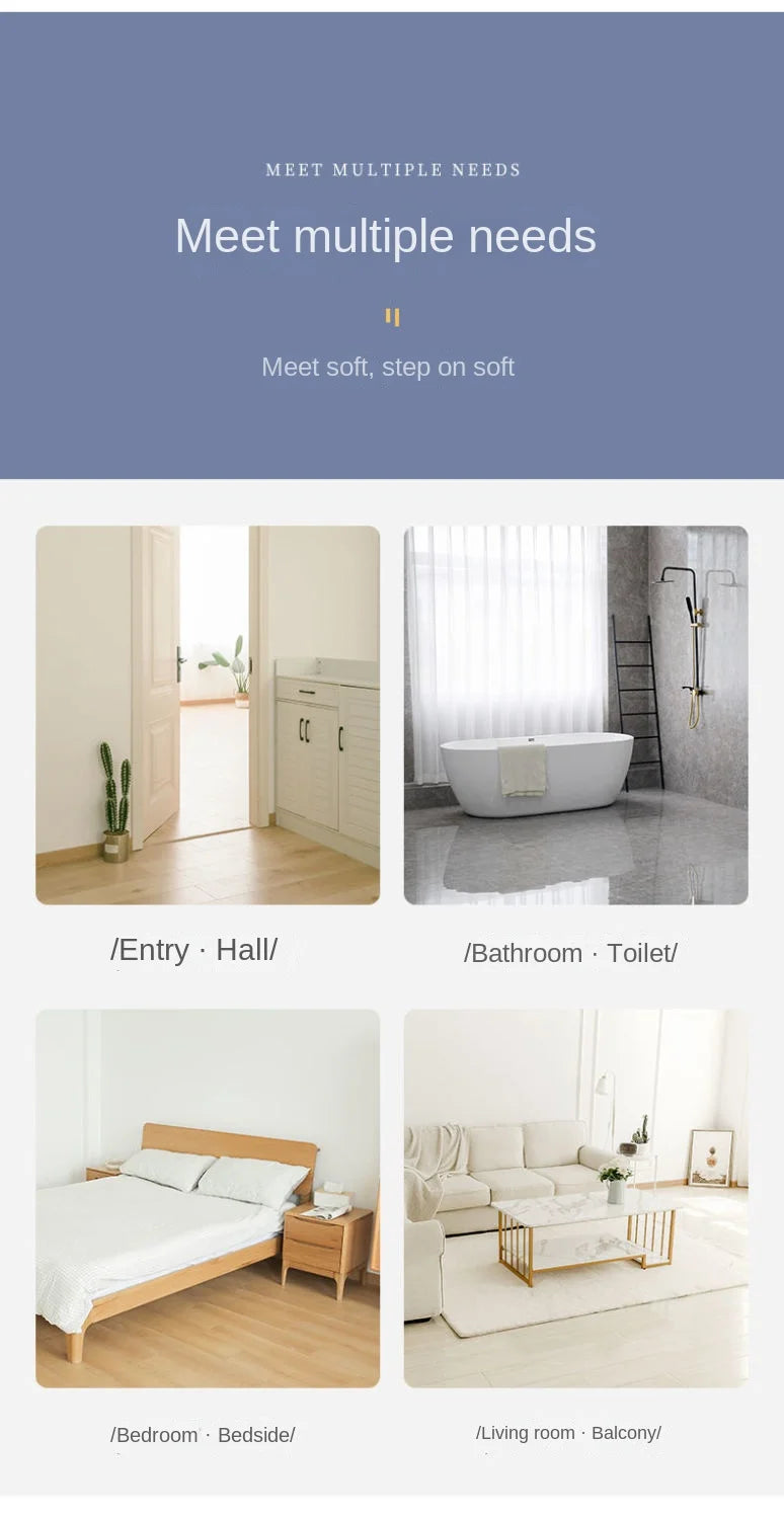 Factory Hot SellingCustomizable Size High Quality Absorbent Non-Slip Polyester Floor Door  Room Bath Mats
