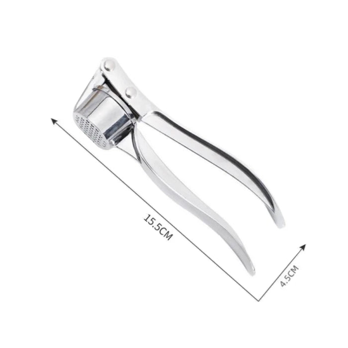 JW-228J Camping Portable Garlic Press Heavy Duty Metal Garlic Crusher Ergonomic Kitchen Gadget Tools