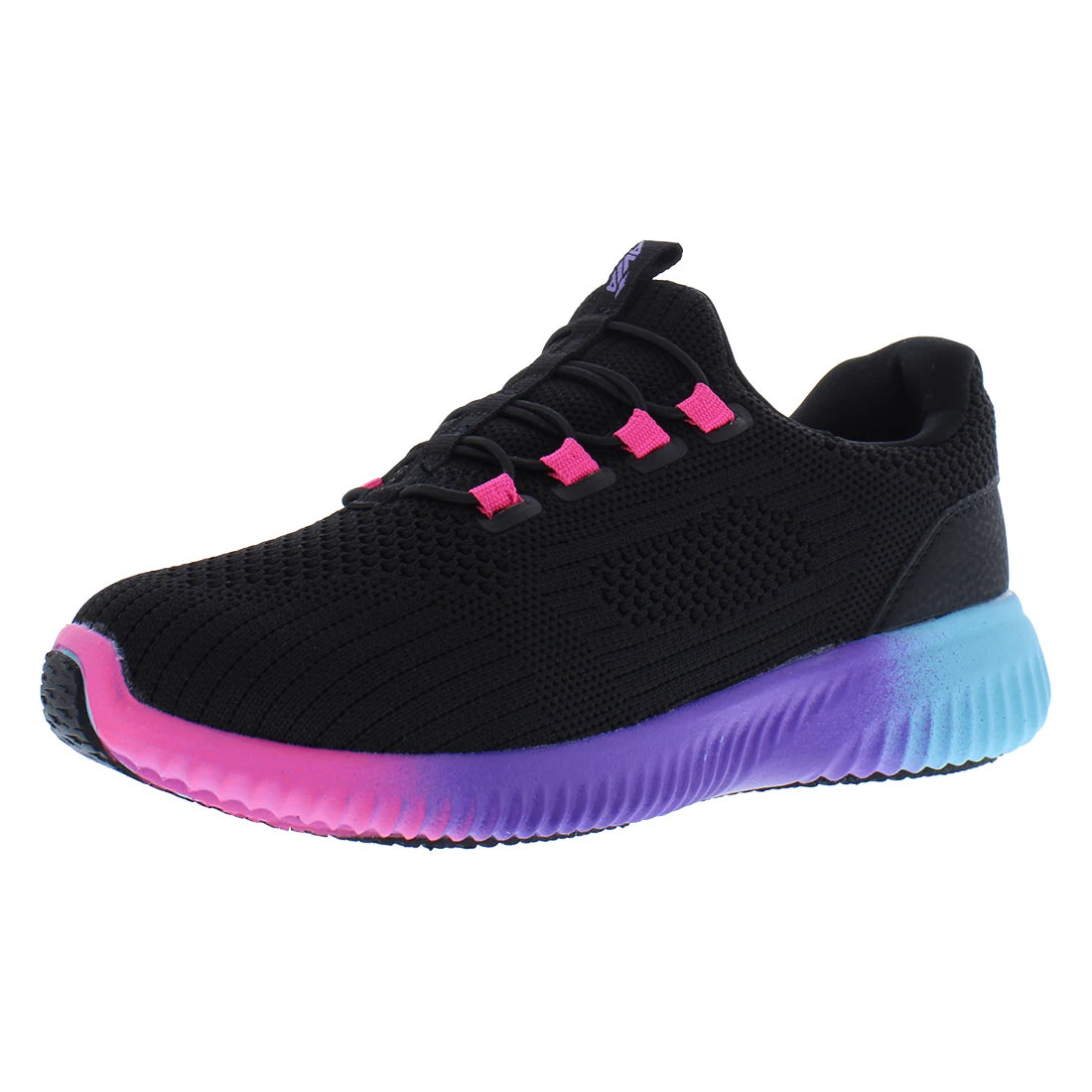 Avia Avi-Air PS AA50217SBP Girls Shoes Size 1 Black/Pink Glow