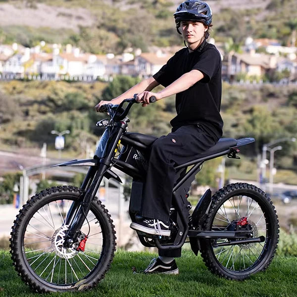Free Shipping 2000W 3000W 60V27AH MAX SPEED 75KM/H Ebike OEM 25 Inch Off-road Tire Dirt Bike 2000W   All Terrain Electric Bike
