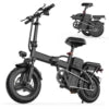 Cheap Electric Folding Bike 48V 500W 14Inch Ebike Electric Bicycle E-Bike Folding Mini Electric City Road Bike Kids Adult