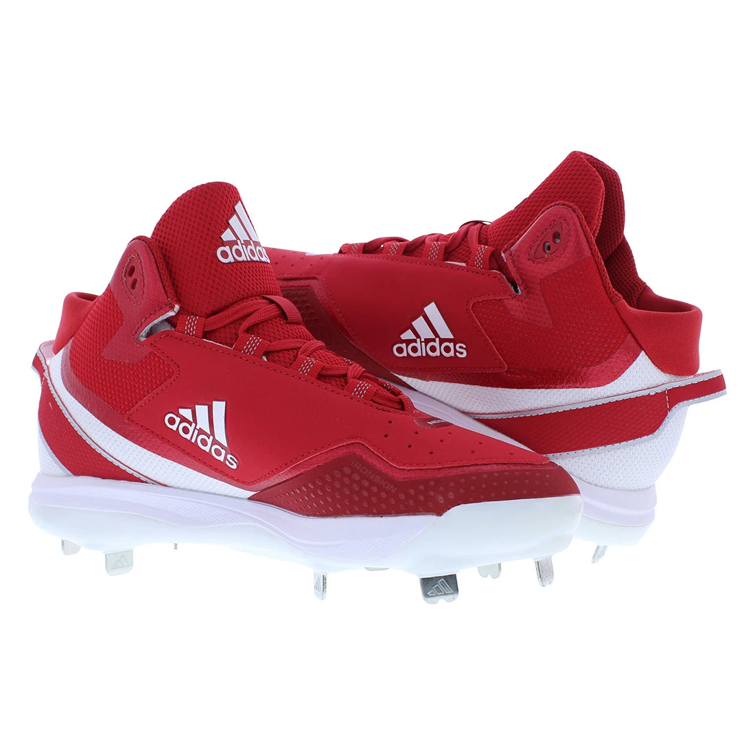 For Icon 7 Mid Mens Shoes Model MSS-S23888 Color Power Red/White/Silver Metallic 100% Authentic
