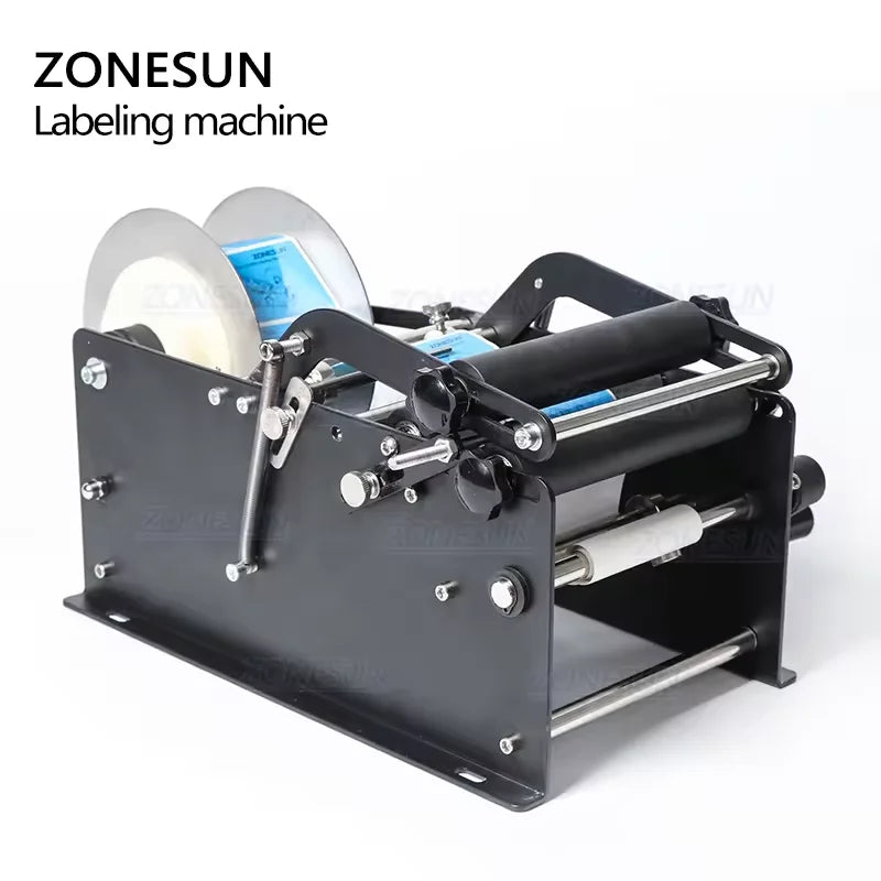 ZONESUN ZS-50P Manual Round Bottle Labeling Machine