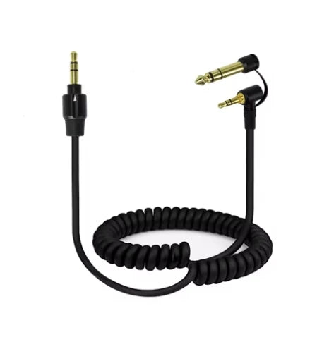 Black Replacement Stereo Audio Cable Cord AUX for Dr Dre Solo/ Pro/ Mixr/ Headphones/ Studio for Beats Headsets Adapter