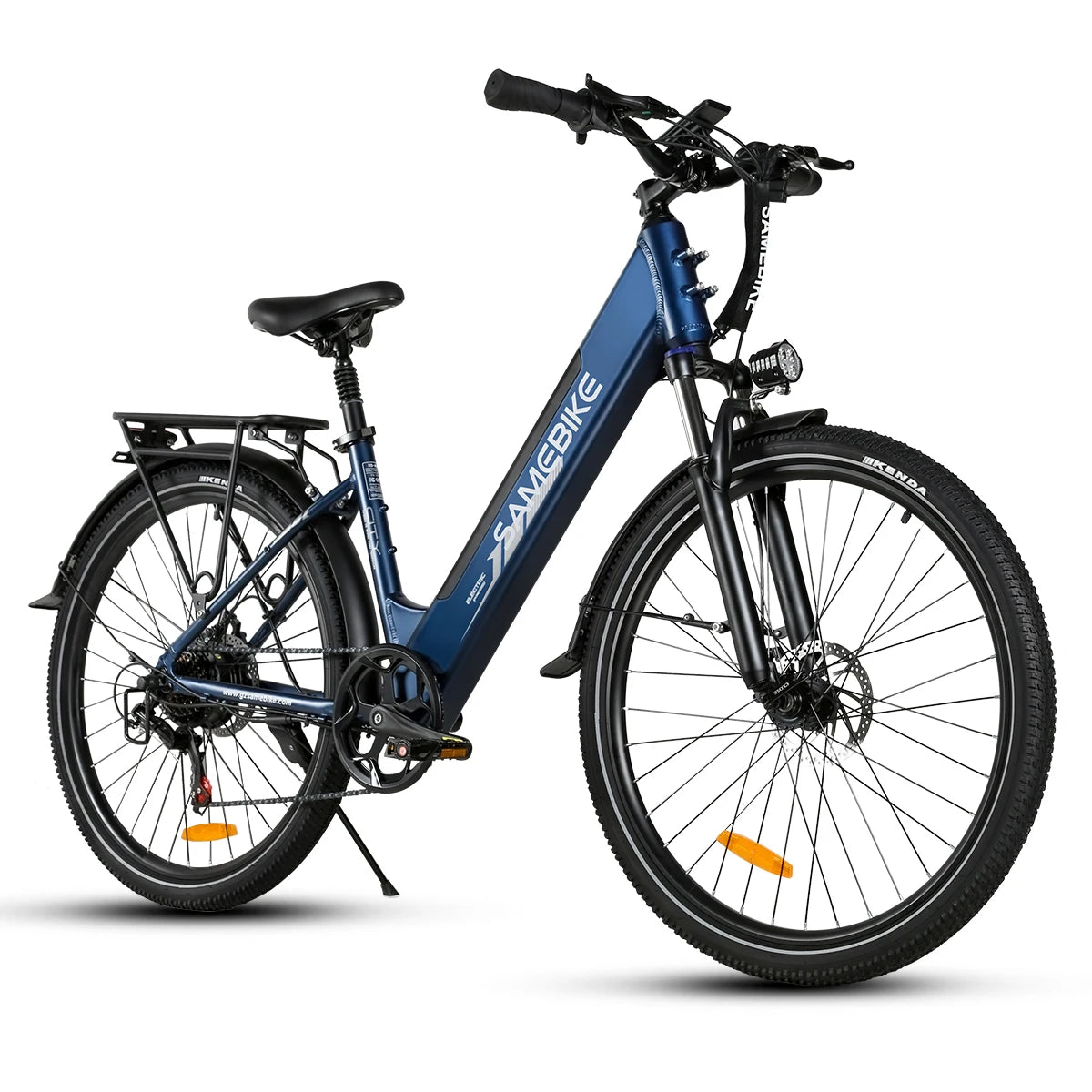 Overseas Warehouse 500W 36V 15Ah Integrated Lithium Battery Moped Style Spoke Rim Electric Hybrid City Bike