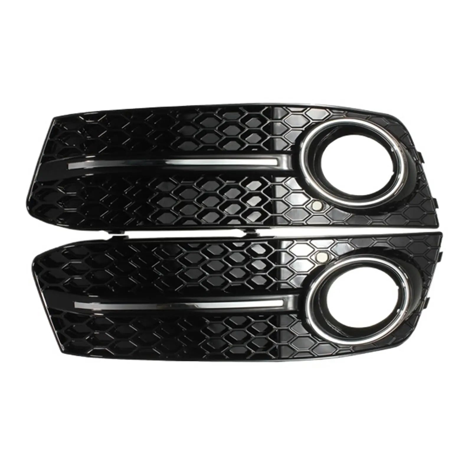 High Quality Chrome Ring Plastic A4 B8 FOG LAMP GRILLE for Audi A4 B8 2008 2009 2010 2011 2012