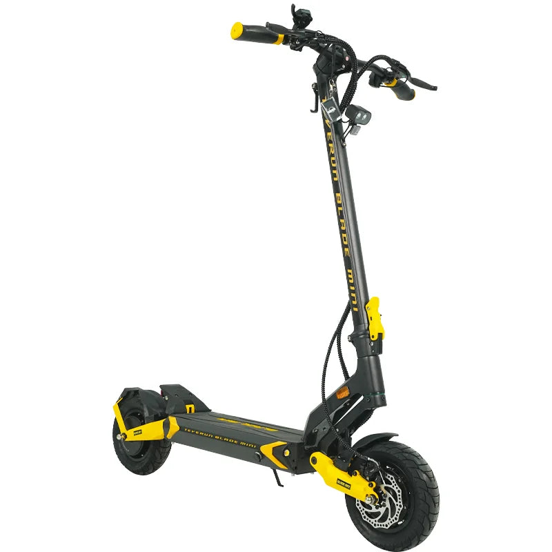 Teverun Blade Mini Pro ultra 48V 60V Electric Scooter Moped Vehicle 27AH Battery CapacitySpeed with Dual Motor 10inch