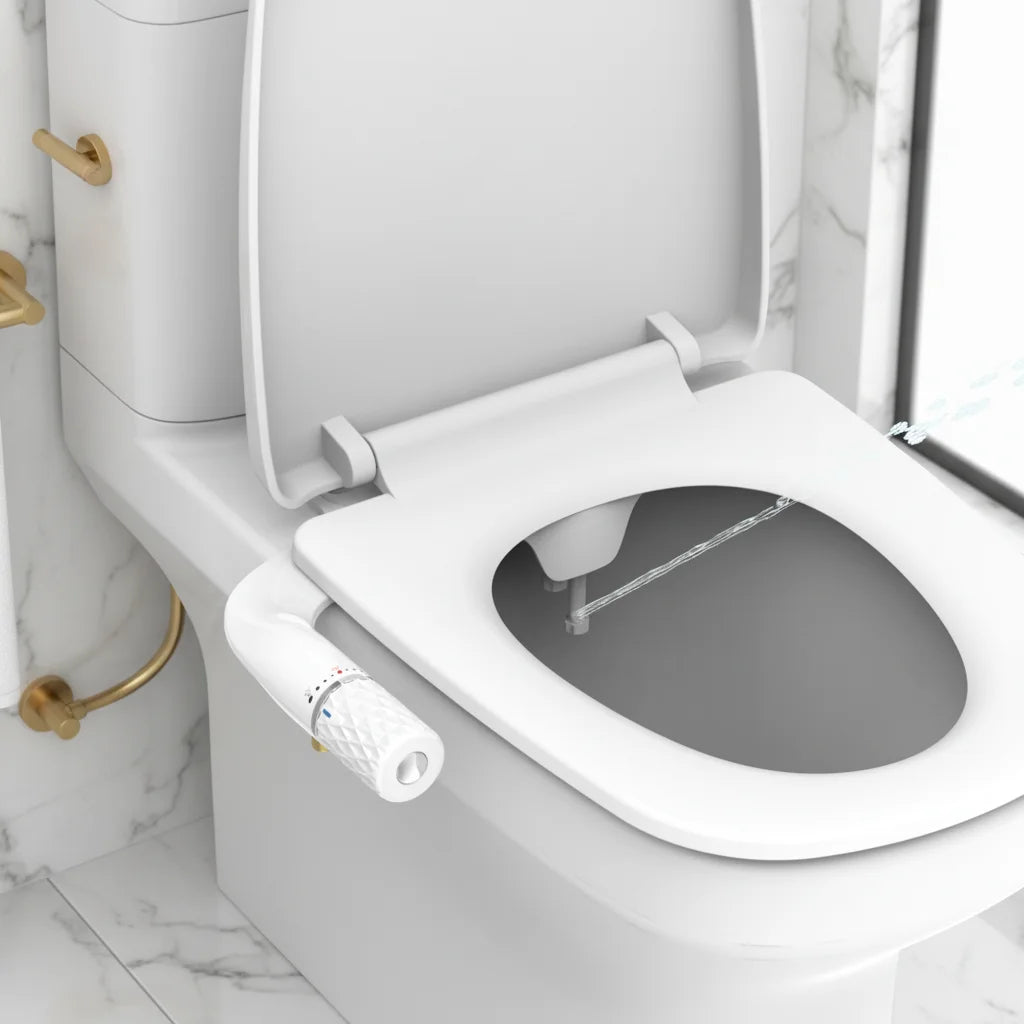 Detachable Bidet Bidet Attachment for Toilet Non Electric Fresh Water Spray Universal Fit Hygienic Self Clean Wholesale Factory