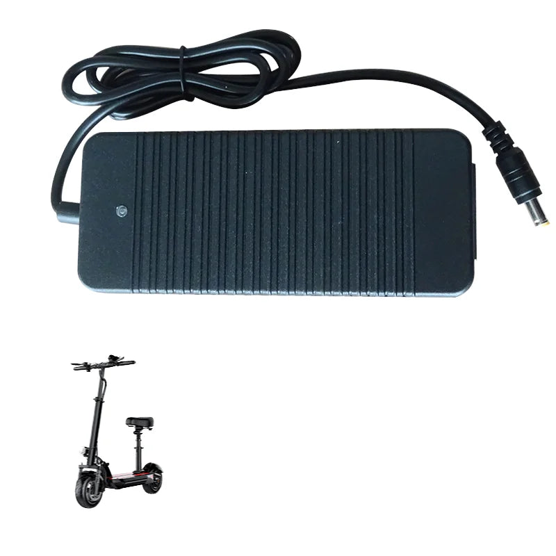42V-72V Lithium Battery Charger for Electric Bicycles Scooters Mopeds 21V 2A-12A DC Output Pd Function OTP OVP OCP JP