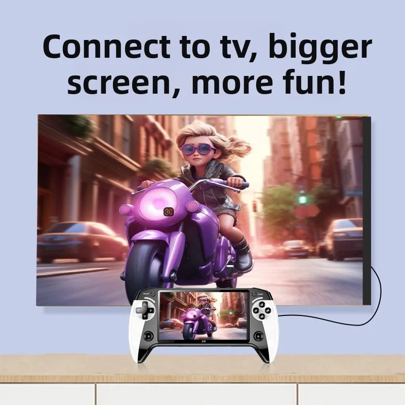 X9 Handheld Game Console Handheld Game Player  Gaming Console Retro Game Console Retro  Gaming Device  Retro Handheld Mini