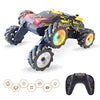 New Sing Arm 4-Channel RC Spray Climbing Buggy Gesture Control Stunt Car with Charger and USB Cable Indoor-Outdoor Ready-to-Go