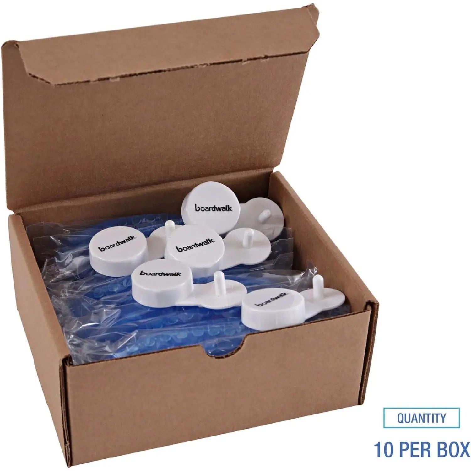 Boardwalk CURVP010I060M06AAS8100 Solid Curve Air Freshener Cotton Blossom Blue 10/Box