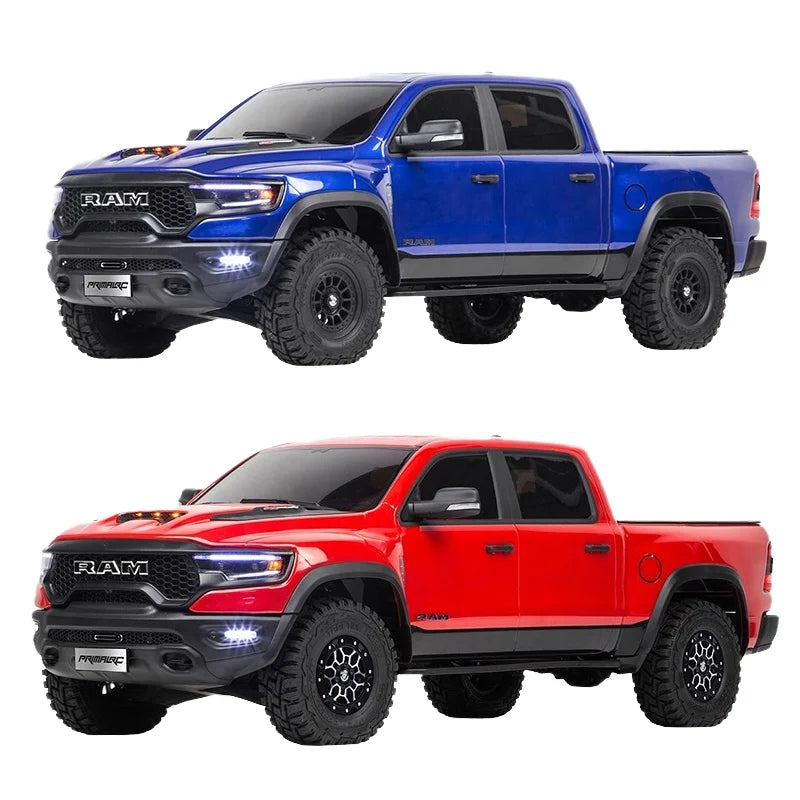 Traction Hobby KM 1/8 Scale Dodge RAM 1500 RC Rock Crawler RTR Pickup Truck 4WD Brushless Metal Expert Remote Car