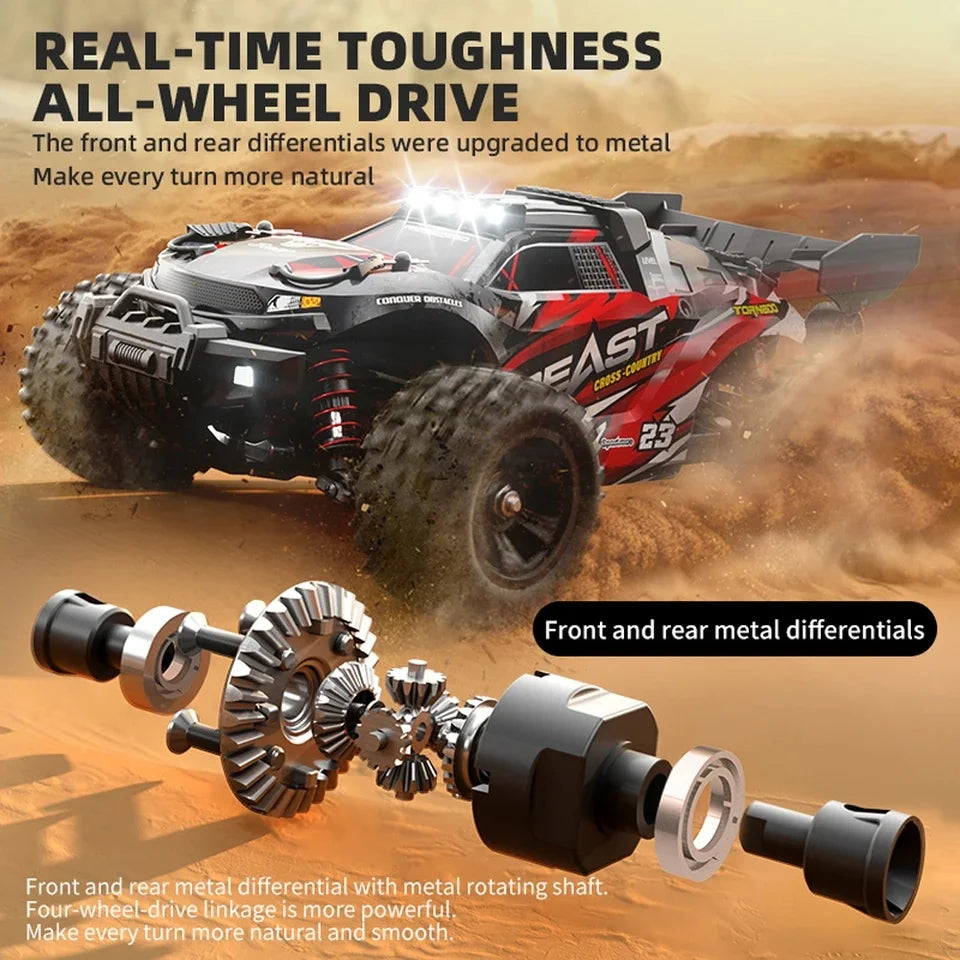 SG118MAX SG118PRO 1:18 60KM/H 2.4G RC Car 4WD Brushless Electric High Speed RC Drift Off-Road Remote Control Toys Christmas Gift