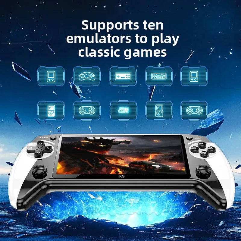 X9 Handheld Game Console Handheld Game Player  Gaming Console Retro Game Console Retro  Gaming Device  Retro Handheld Mini