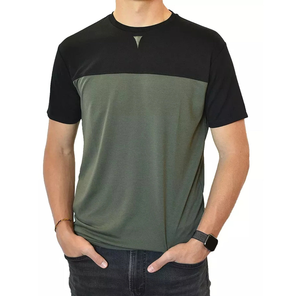 Men's Short Sleeve Crew Collar Shirt TD Product