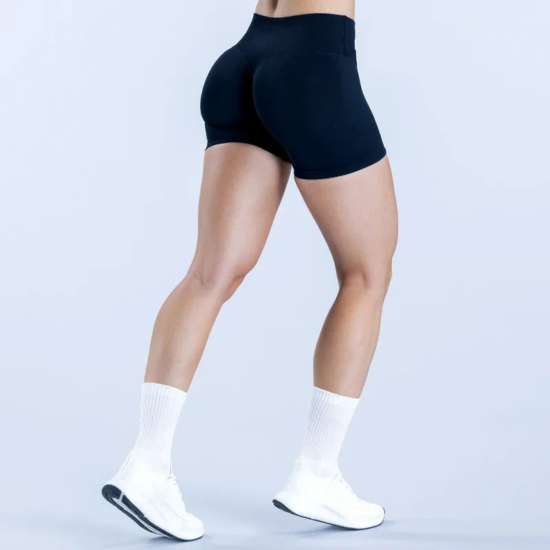 YIYI Fashion Seamless 4pcs Workout Sets for Women Cross Waist Comfortable Yoga Fitness Sets Quick Dry Gym Wears for Ladies
