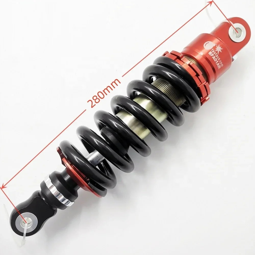 FASTACE BFA01AR Rear Shock Absorber 280mm Mini Bike ATV Pit Bike Parts