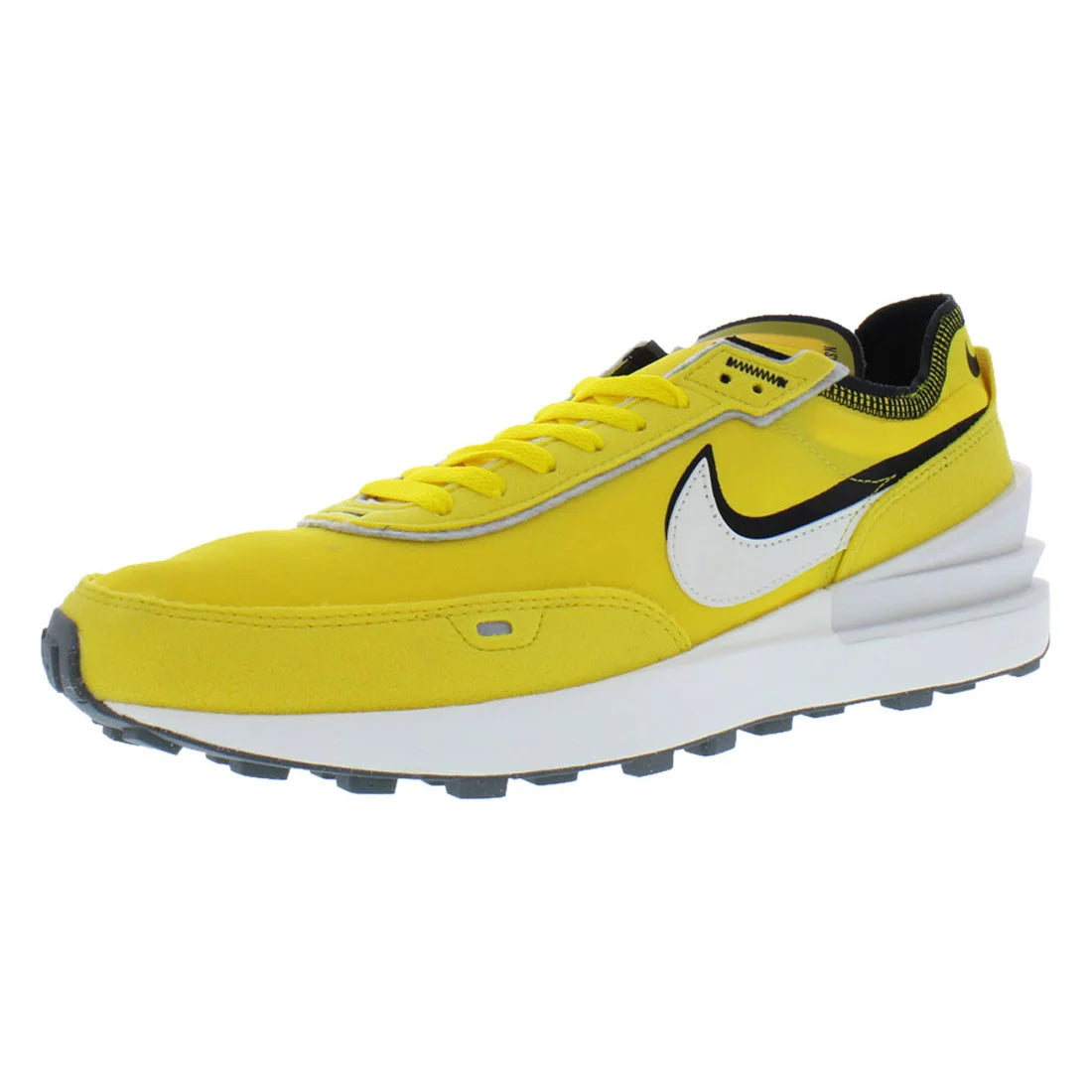 For Waffle One SE Men's Running Shoes Tour Yellow/Sail/Black Color | 100% Authentic Made in Vietnam Model MSS-DO9782700