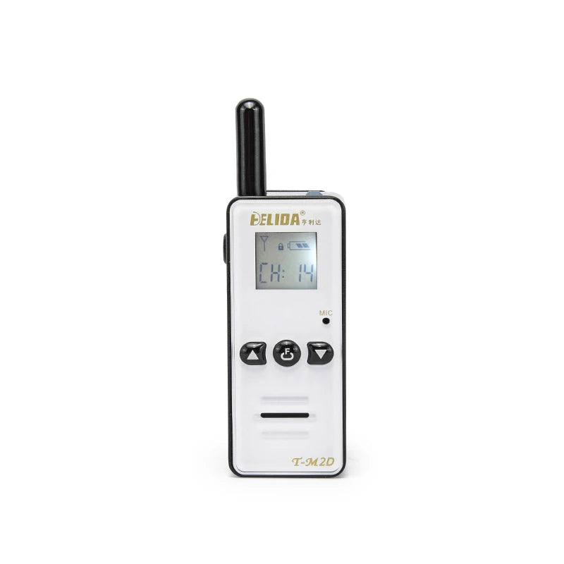 Ham Radio 128 Channels Mini Walkie Talkie Radio for Uhf Handheld Two Way Radio