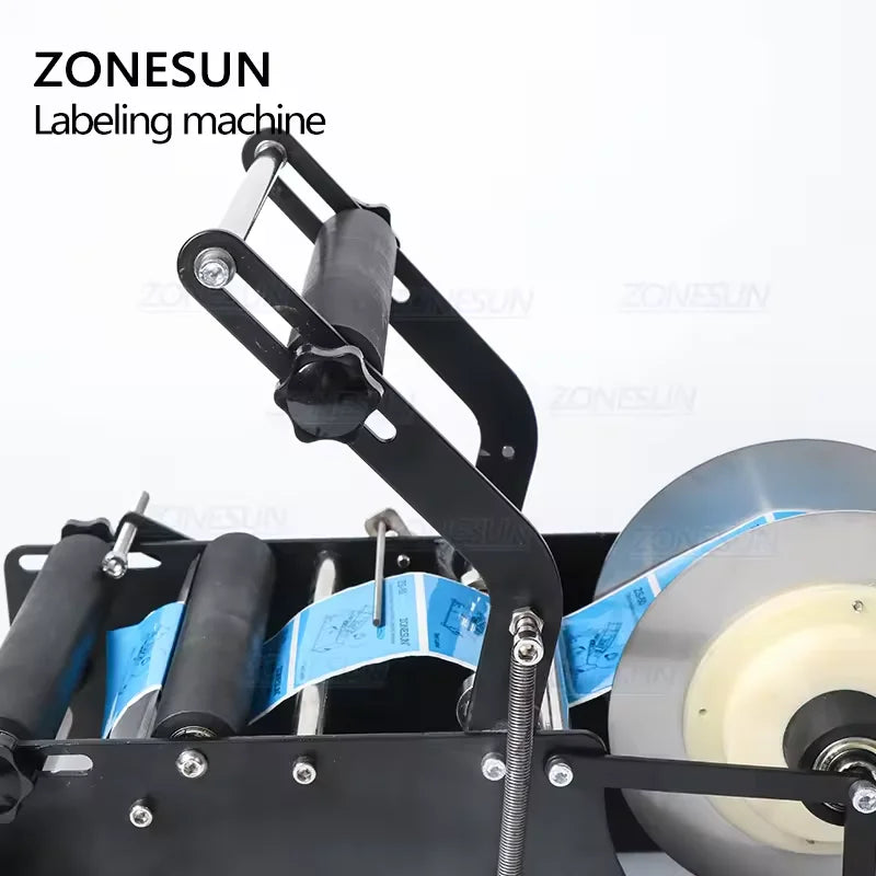 ZONESUN ZS-50P Manual Round Bottle Labeling Machine