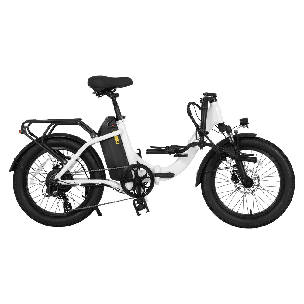 EU UK Wholesale DYU C9 Adult Electric Fat Tire E Bike Hybrid Foldable Cargo Retro Dirt Road City Moped 48V Lithium Battery