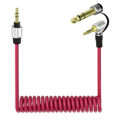 Black Replacement Stereo Audio Cable Cord AUX for Dr Dre Solo/ Pro/ Mixr/ Headphones/ Studio for Beats Headsets Adapter