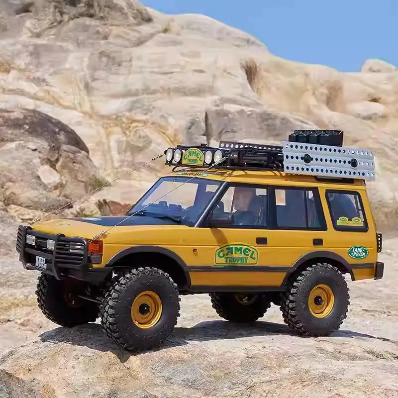 Wholesale FMS 1:10 Scale FCX10 Discovery Range Rover Defender RC Crawler Camel Trophy Edition Brushless 4WD RTR Off-Road Car