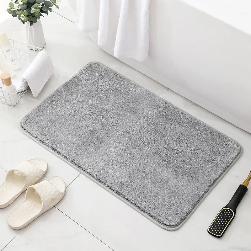 Factory Hot SellingCustomizable Size High Quality Absorbent Non-Slip Polyester Floor Door  Room Bath Mats