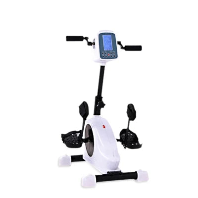 Electronic Portable Mini Bike Pedal Exercise Machine LCD Display Mini Cardio Exercise Bike Pedal for Arm/leg for Elderly