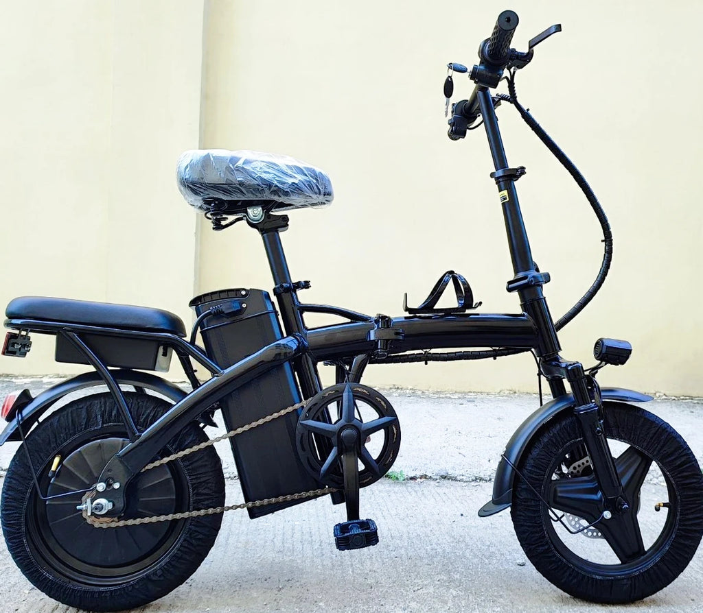 New Style Lower Price 14 Inch Electric Bicycle Smart 10-20ah 30ah 120km Range Folding Moped E-bike Retro Adult City Bike Bicycle