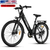 Overseas Warehouse 500W 36V 15Ah Integrated Lithium Battery Moped Style Spoke Rim Electric Hybrid City Bike