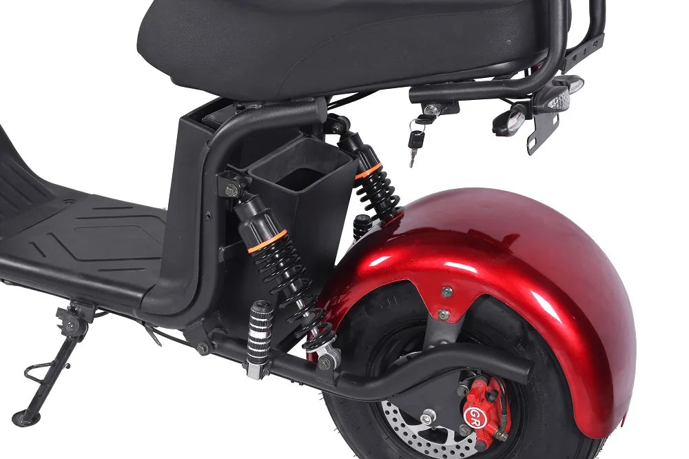 [EU Stock]eHoodax 2020 Citycoco Quick Wheel Motores Electric Mini Bike Hover Scooter with Seat Moped Adult 2 Wheels