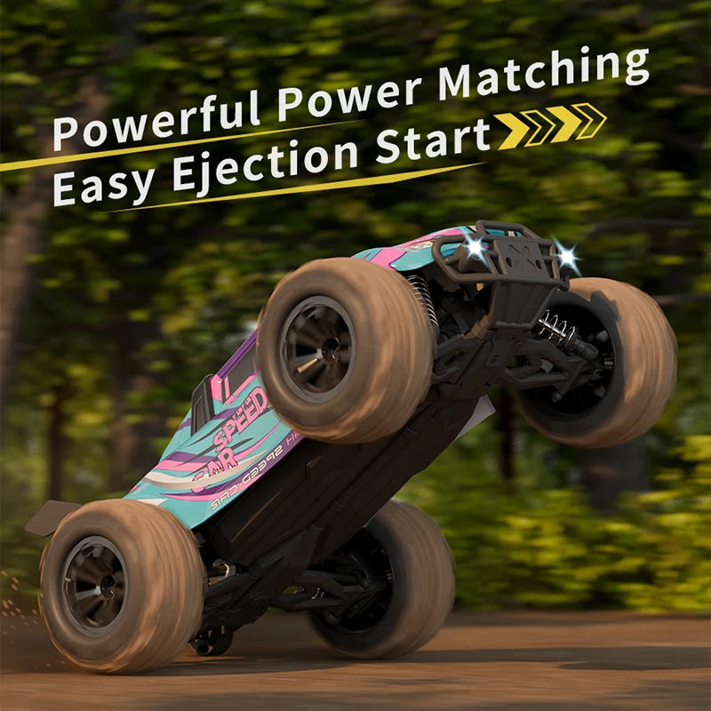 RC Pickup Truck 1/16 4WD Buggy Brush High-Speed 35km/h Off-Road Vehicle Remote Control Toy Racing Car HW8807