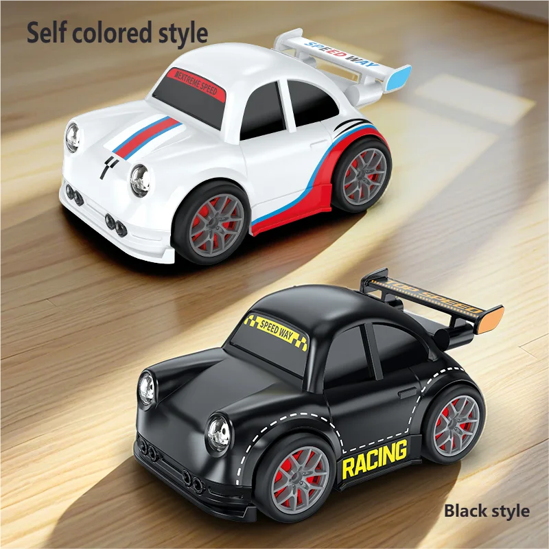 RC Remote Control 4-Channel Electric Indoor-Outdoor Drift Car with Follow Me Feature One-click Automatic Demonstration Speed Toy