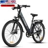 Overseas Warehouse 500W 36V 15Ah Integrated Lithium Battery Moped Style Spoke Rim Electric Hybrid City Bike