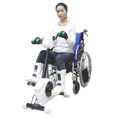 Electronic Portable Mini Bike Pedal Exercise Machine LCD Display Mini Cardio Exercise Bike Pedal for Arm/leg for Elderly