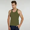 160 GSM Running Compression Gym Workout Stringer Muscle Tank Top Sweat Proof 100% Cotton Undershirt for Men