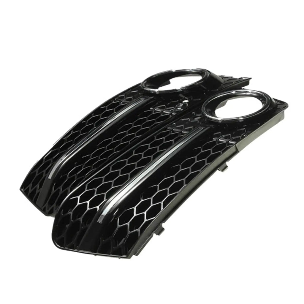 High Quality Chrome Ring Plastic A4 B8 FOG LAMP GRILLE for Audi A4 B8 2008 2009 2010 2011 2012