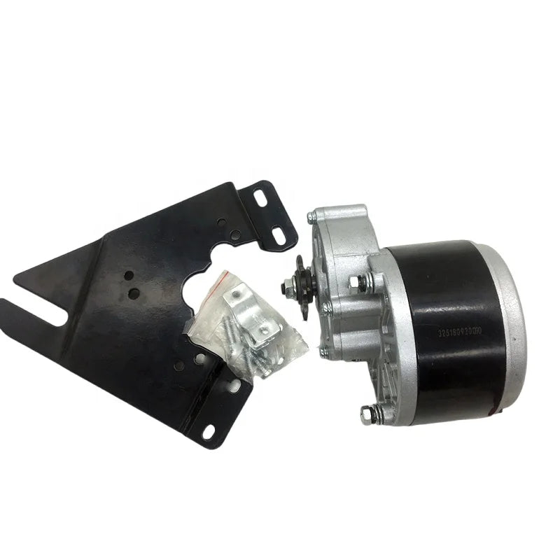 24V 36V 250W MY1016z Brushed DC Motor with Mounting Plate for Electric Moped