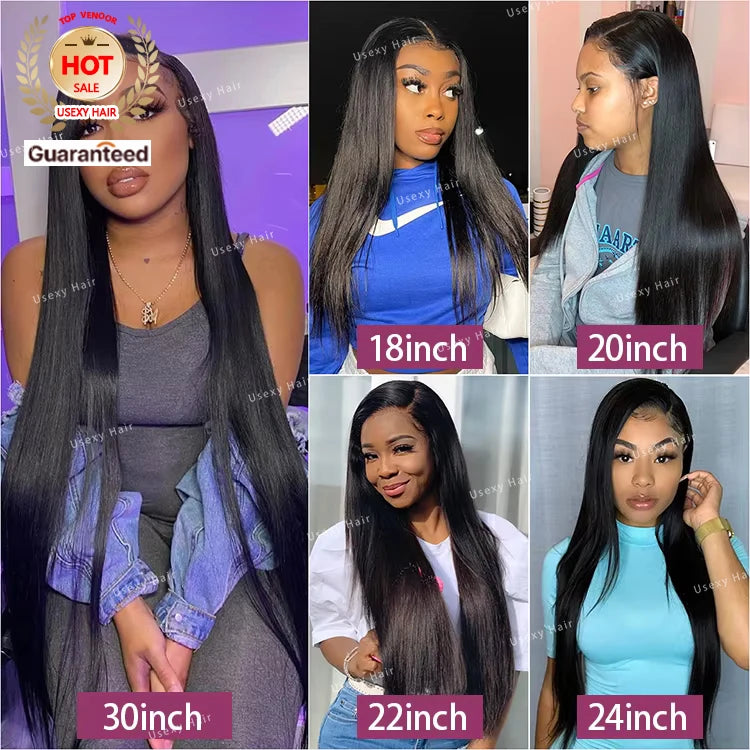 Wholesale 1B Black Color 150% 180% Density Silky Straight Human Hair 13x4 Hd Peruvian Hair Wig Lace Front Wigs for Black Women