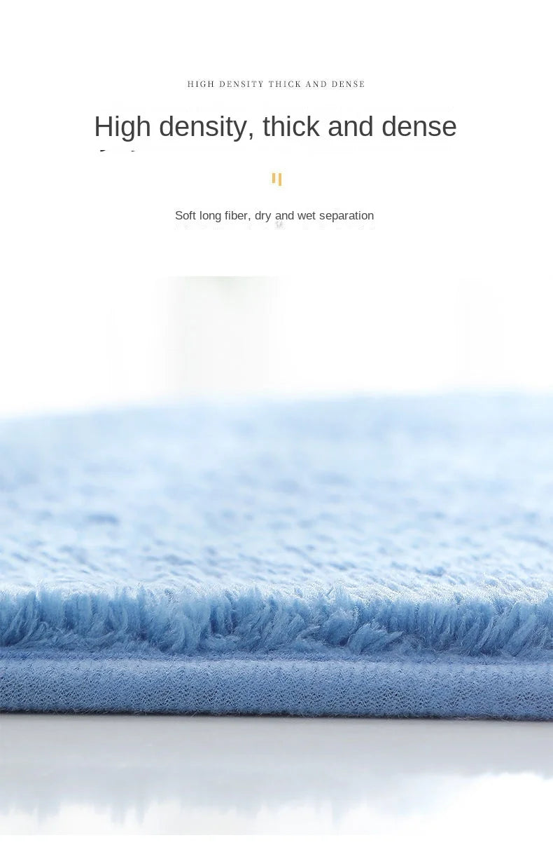 Factory Hot SellingCustomizable Size High Quality Absorbent Non-Slip Polyester Floor Door  Room Bath Mats