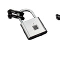 New Products 2025 Keyless Waterproof Metal Fingerprint Smart Padlock with USB Charging - Portable Mini Bike & Door Security Lock