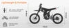 Free Shipping 2000W 3000W 60V27AH MAX SPEED 75KM/H Ebike OEM 25 Inch Off-road Tire Dirt Bike 2000W   All Terrain Electric Bike