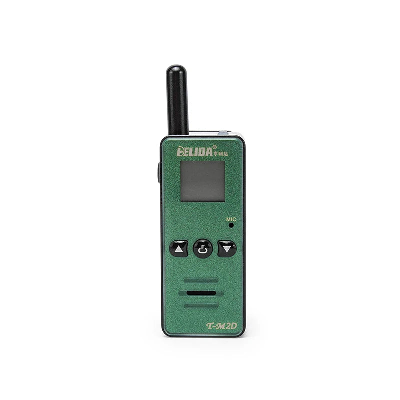 Ham Radio 128 Channels Mini Walkie Talkie Radio for Uhf Handheld Two Way Radio